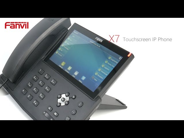 Introducing The NEW Fanvil X7 7" Touch Screen IP Phone