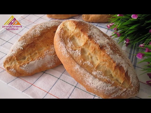 After this recipe, you will no longer buy bread, you will make it yourself at home.