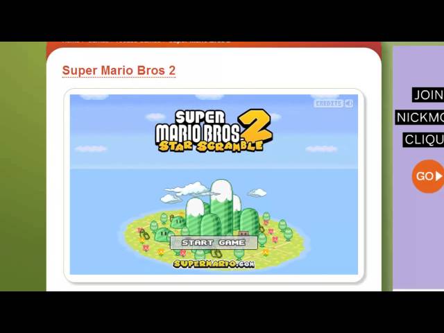 How to Play Super Mario Game Online