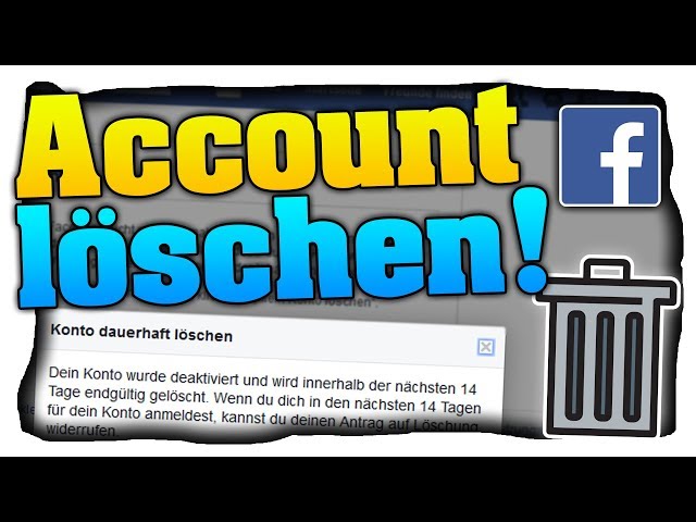 Facebook Account löschen! (Tutorial) - 2021 🗑️