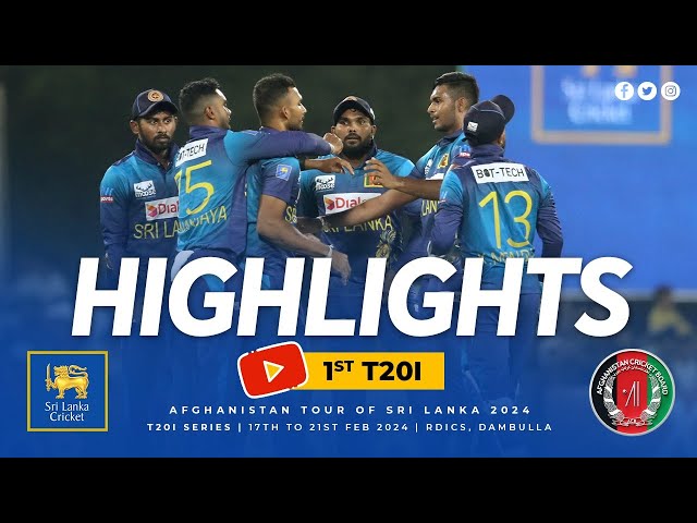 A Dramatic Victory | 1st T20I Highlights | Sri Lanka vs Afghanistan