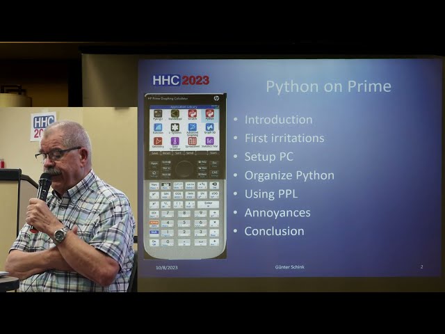 HHC 2023: Python on Prime: A Personal Experience (Günter Schink)