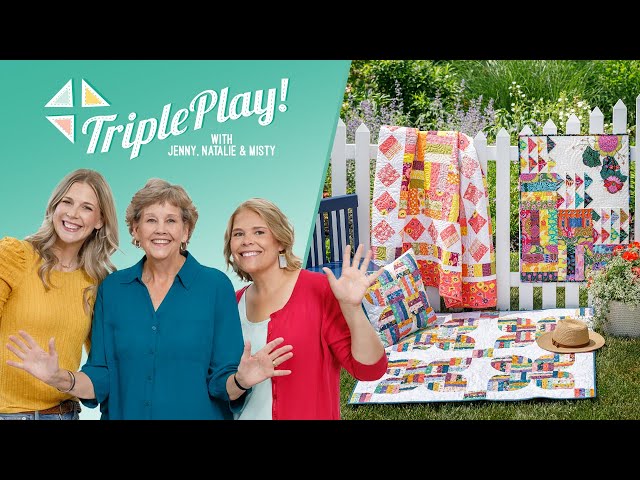 Triple Play: How to Make 3 NEW Fence Rail Quilts - Free Quilting Tutorial