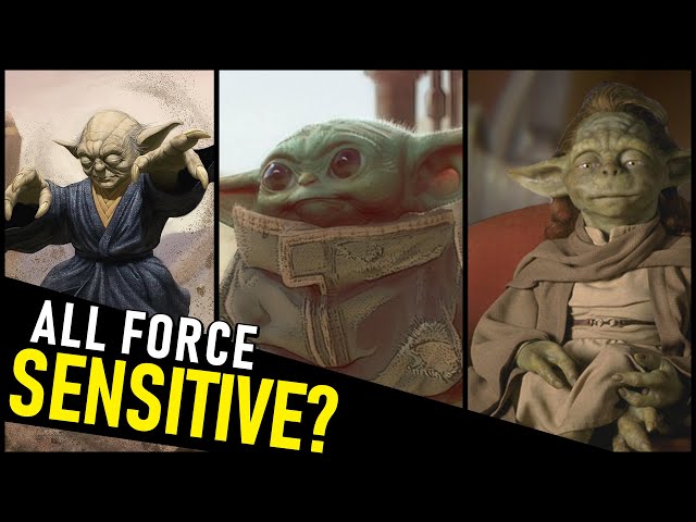 Are ALL members of Yoda's Species able to use the Force?