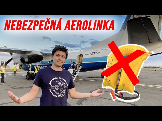 Nejhorší letecký zážitek. Antonov An-24 Motor Sich z Kyjeva do Oděsy