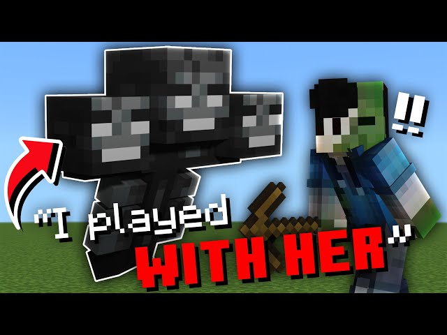 Minecraft PE but if I say "WITHER", I have to fight it...