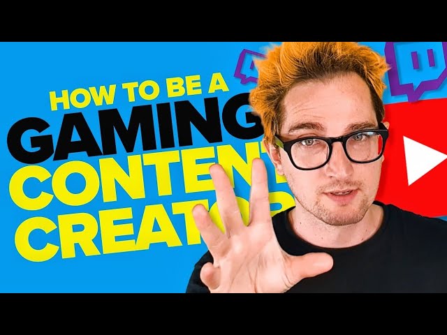 How to become a Gaming Content Creator ⚡
