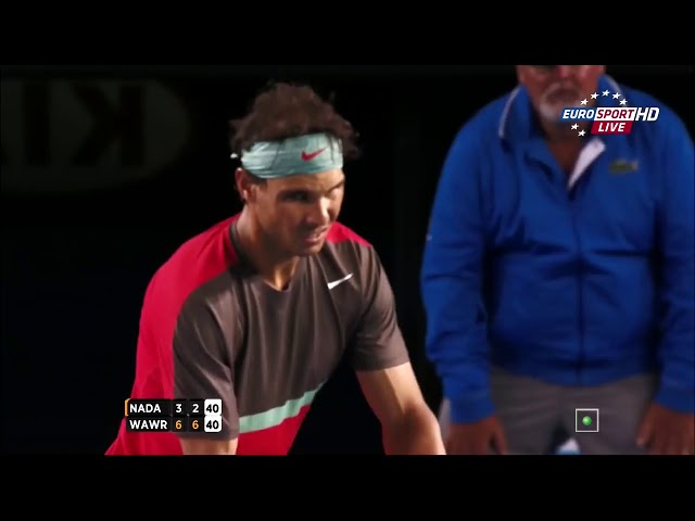 Rafa Nadal was INJURED, but still WON a SET
