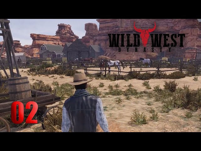 Auf in die STADT ! #02 Wild West Dynasty gameplay deutsch