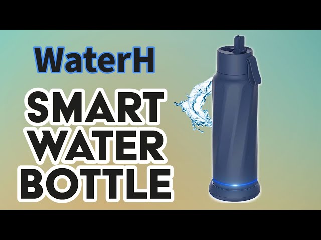 WaterH Smart Water Bottle Review & GIVEAWAY