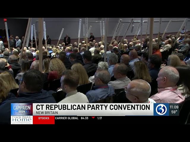 CT Republican Party Convention held in New Britain
