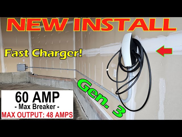 HOW TO INSTALL TESLA WALL CHARGER GEN 3 Wall Connector