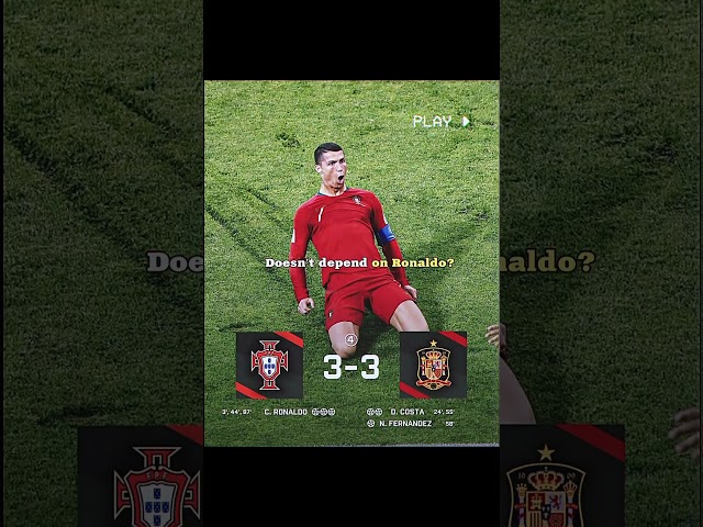 Portugal Dont Depend On Cristiano Ronaldo 🤡 #shorts #football #ronaldo #messi #goat #trend #viral