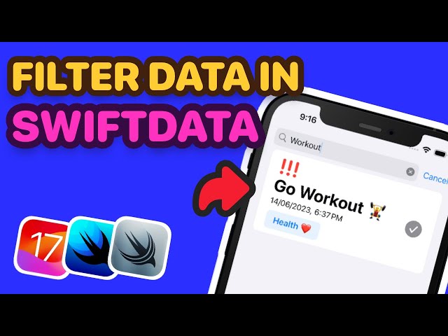 Easily Add Filtering In SwiftData Using Searchable 🕵🏾‍♂️ | Filter in SwiftData | #3