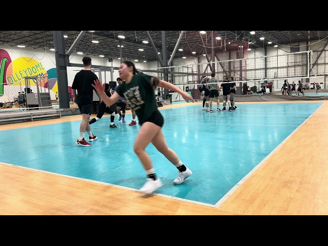 Volleydome Tuesday Winter League 2024: Week 1, Game 2, Set 1