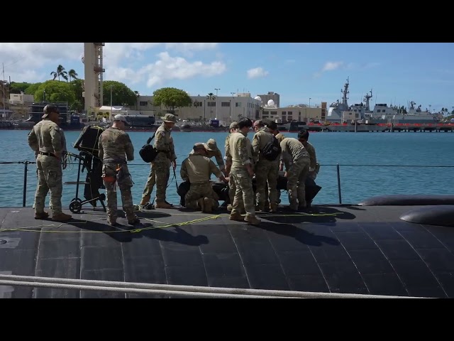 ROK Navy UDT/SEALs prepare for training aboard USS Charlotte (SSN-766) | RIMPAC 2022