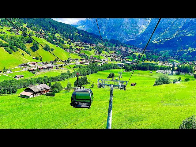 Männlichen GRINDELWALD🇨🇭 World’s Most Beautiful Cable Car Ride _ Mountain In Switzerland