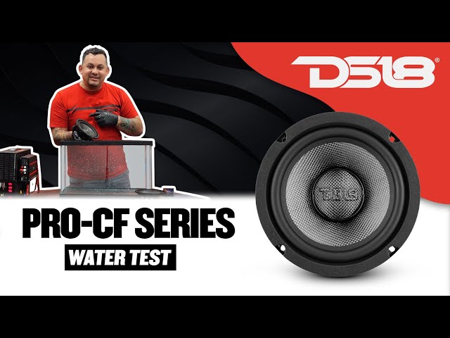 DS18 PRO CF Series Water TEST (CF6.4SL / CF6.4NR)