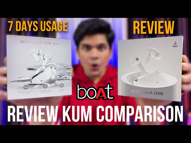 Boat Nirvana ION ANC Destaild Review | Boat Nirvana ION Comparison With Nirvana ION ANC | Best TWS