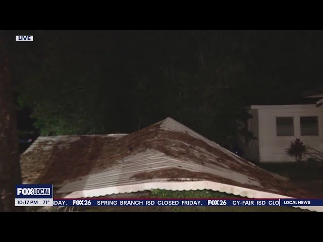 Houston elderly woman got trapped in home due to severe storms