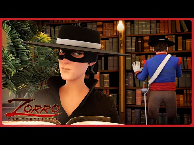 Has ZORRO been unmasked by Don Malapensa? | NEW EPISODE | ZORRO | Superhero Cartoons | For Kids