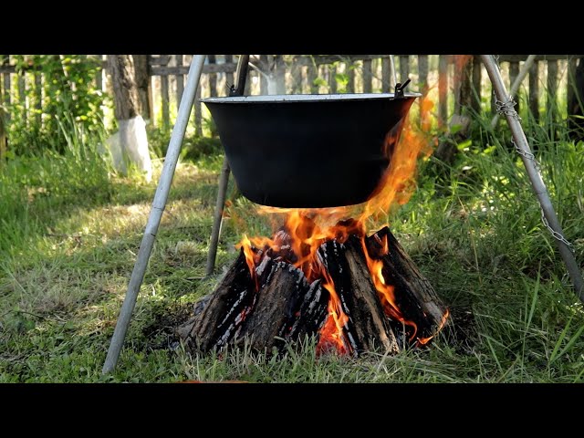 Cauldron Magic - Beef and Pork Goulash | Outdoor Cooking
