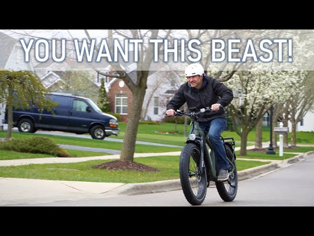 This is a BEAST, literally | Funbike Beast Fat Tire E-Bike