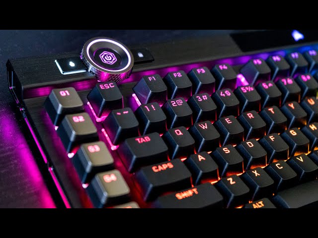 Corsair K100 RGB: simply the best keyboard I've ever used