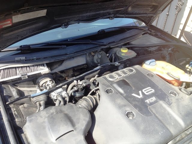 Audi A6, Allroad C5, 1997-2004  Battery Replacement - How To Remove Battery From Audi A6