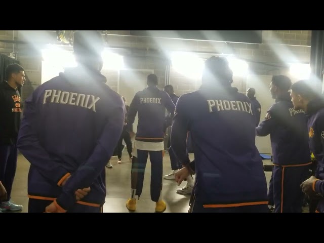 Phoenix Suns pregame ritual is more than lively