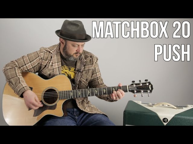 Matchbox Twenty "Push" Easy Acoustic Guitar Lesson