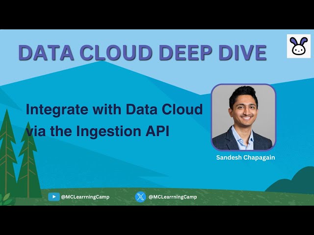 Data Cloud Deep Dive #5:Integrate with Data Cloud via the Ingestion API