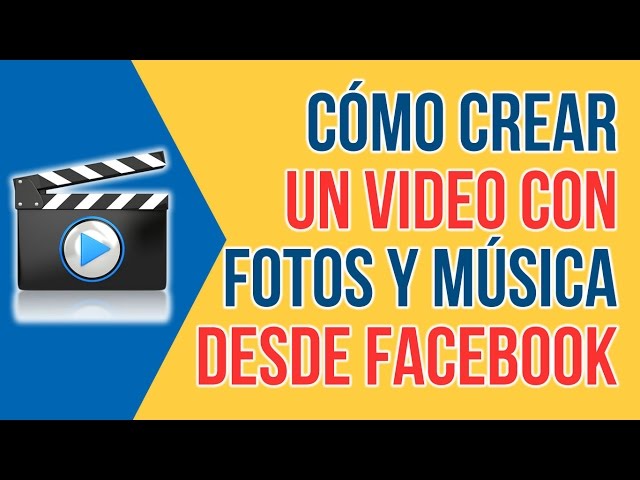 How to Create a Video with Photos and Music from Facebook