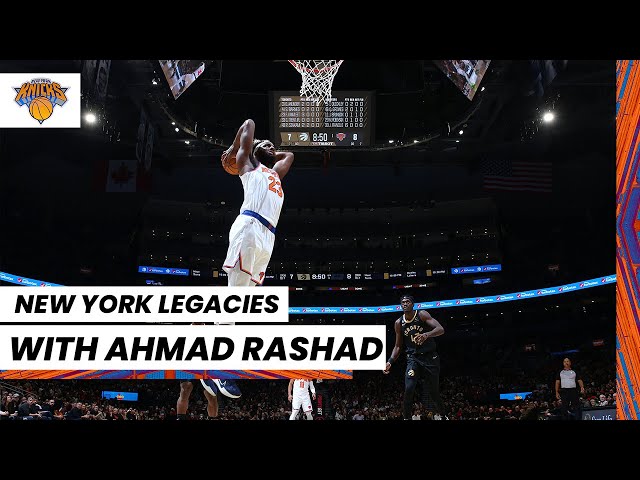 A Conversation with Mitchell Robinson| New York Legacies with Ahmad Rashad