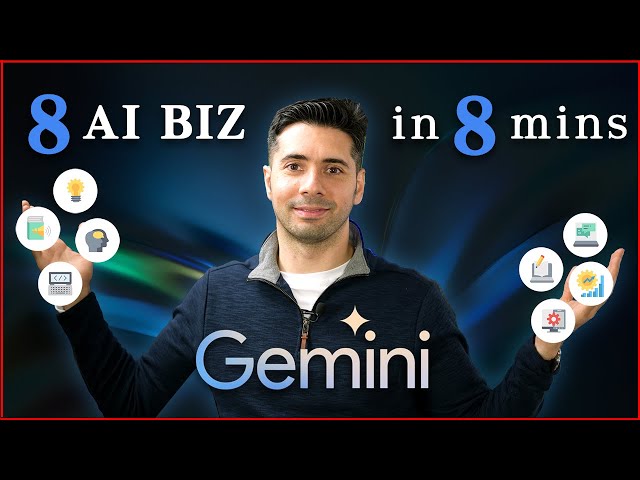 8 Best AI Businesses To Start With Google Gemini API in 2024