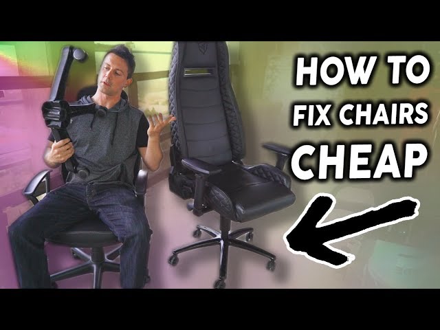How to Fix a Broken Gaming Chair for CHEAP