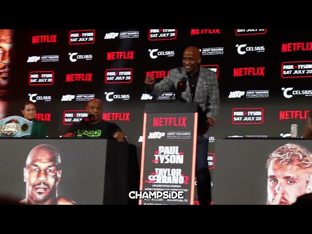 "I'll Prove Your Dumba*** Wrong on Netflix!" Mike Tyson and Jake Paul Answer Media Questions