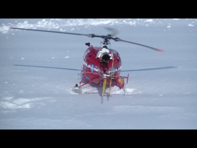 ❄☆Full Scale RC SA-319B Alouette 3 Air-Zermatt Helicopter☆❄