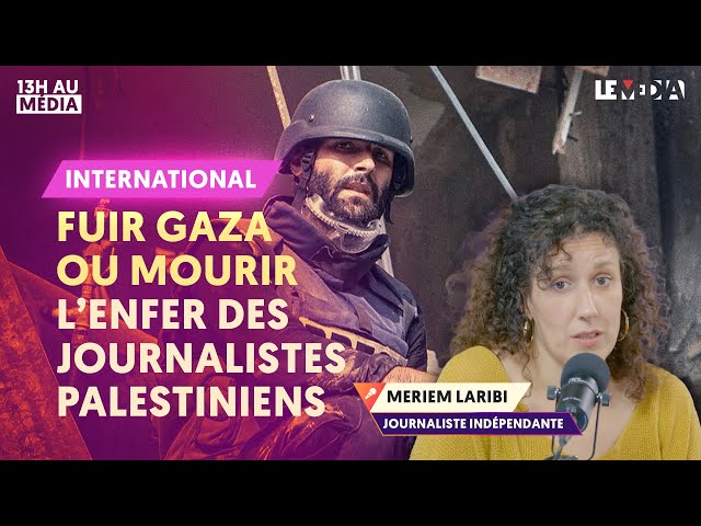 FUIR GAZA OU MOURIR : L'ENFER DES JOURNALISTES PALESTINIENS