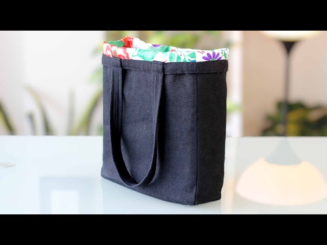 How to Make a Tote Bag With a Lining