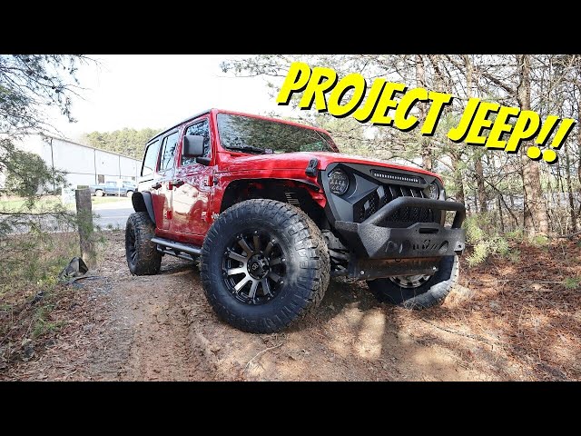 Building My Jeep Wrangler in 10 Minutes!