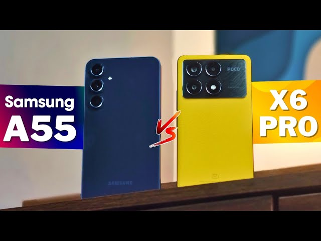 BEDA 1JUTA, WORTH MANA? Samsung Galaxy A55 VS Poco X6 PRO (Unexpected)
