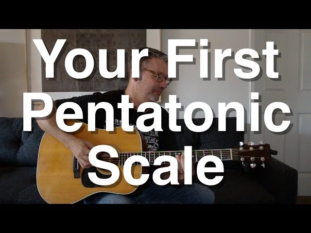 Your First Pentatonic Scale | Tom Strahle | Easy Guitar | Basic Guitar