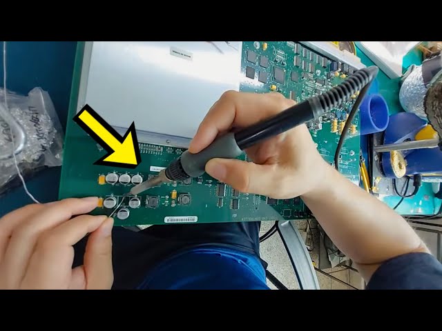 live2.간단한 부품수리 납땜ㅣSimple parts repair soldering.
