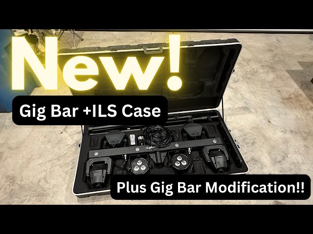 The All New Chauvet Gig Bar + ILS Hard Case PLUS a Much Needed Modification to the Gig Bar!