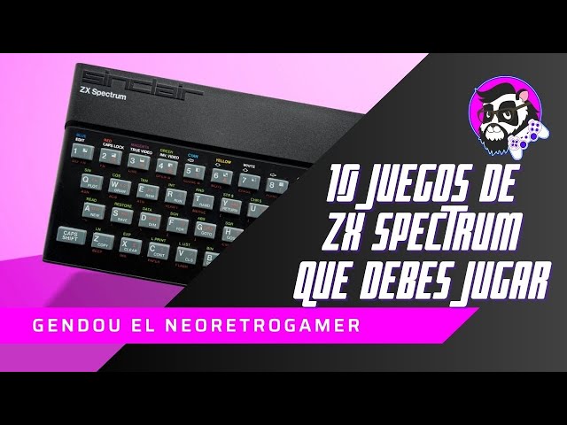 10 juegos de Sinclair ZX Spectrum que debes jugar si o si