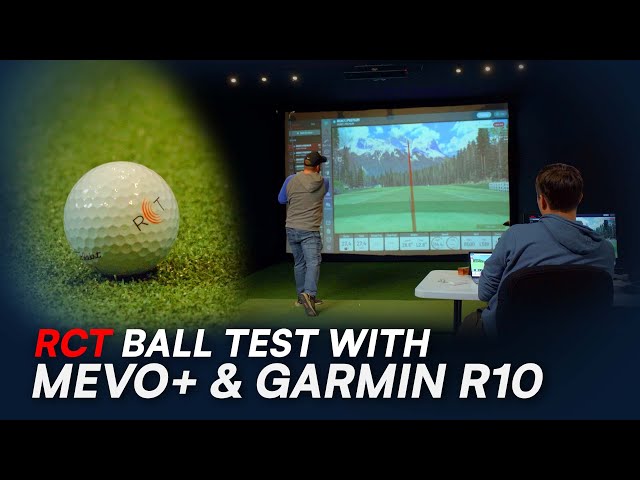 Are RCT golf balls worth it? // Testing RCT balls with the Mevo+ and Garmin R10