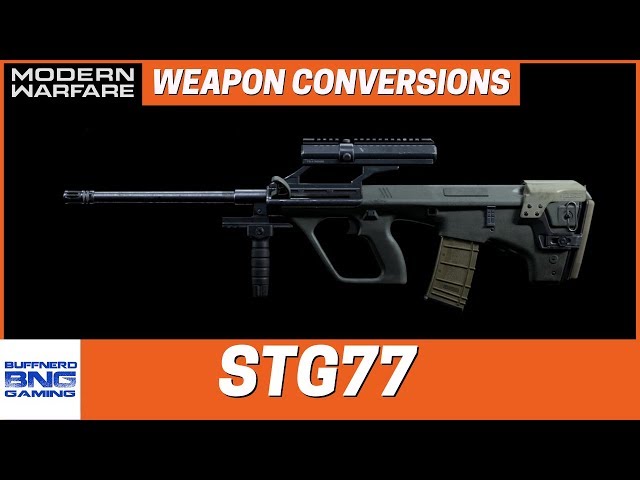 STG77 Weapon Conversion - Call Of Duty Modern Warfare