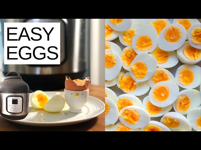 Perfect Instant Pot Boiled Eggs Every Time! Soft and Hard Boiled Batch Cook