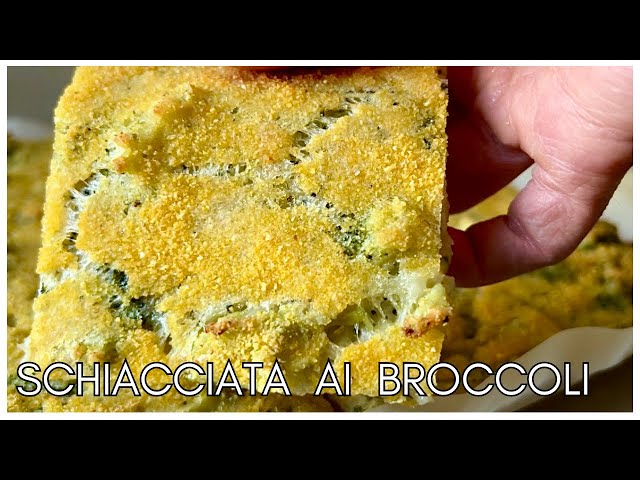 "Croccantezza Assicurata: Schiacciata ai Broccoli SUPER SAPORITA!!"